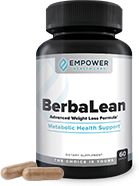 BerbaLean supplement bottle with capsules